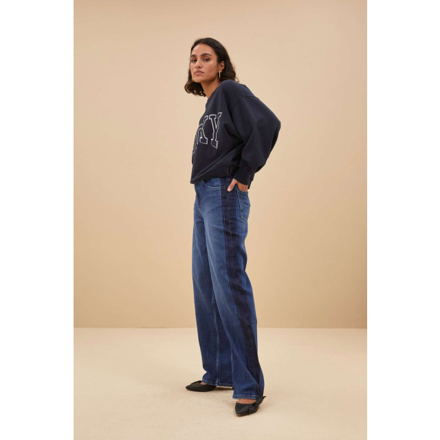 By-Bar Amsterdam Bibi patchwork sweater midnight 24518912-856 large