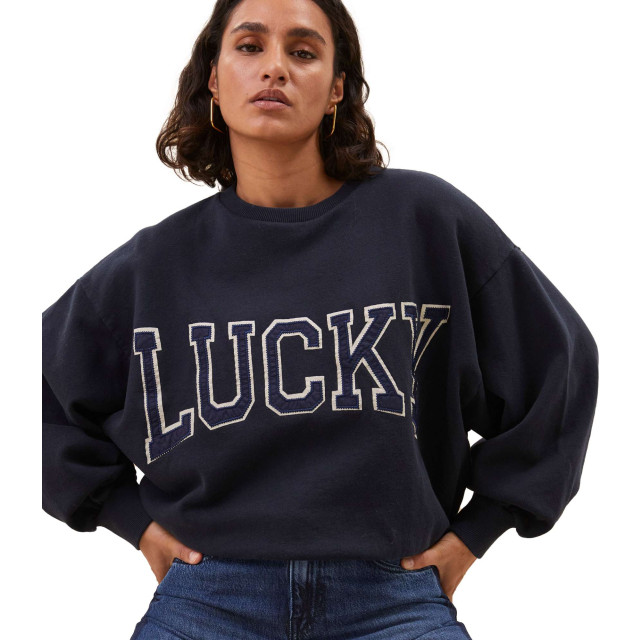 By-Bar Amsterdam Bibi patchwork sweater midnight 24518912-856 large