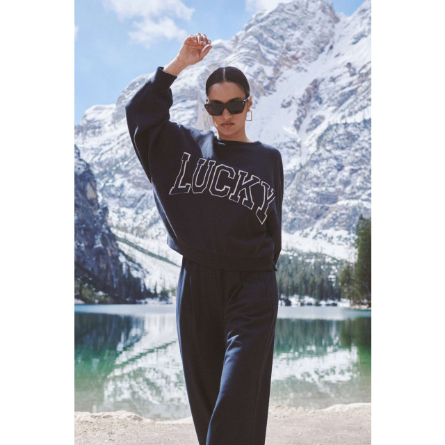 By-Bar Amsterdam Bibi patchwork sweater midnight 24518912-856 large