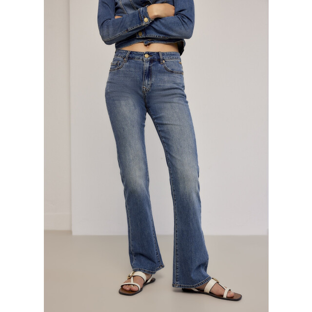 Summum Lucca-5127 453 flared jeans light weight cotton (4s2153) denim Lucca-5127 453 large