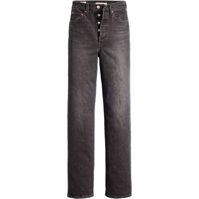 Levi's Ribcage full length static noise black denim 79078-0011 large