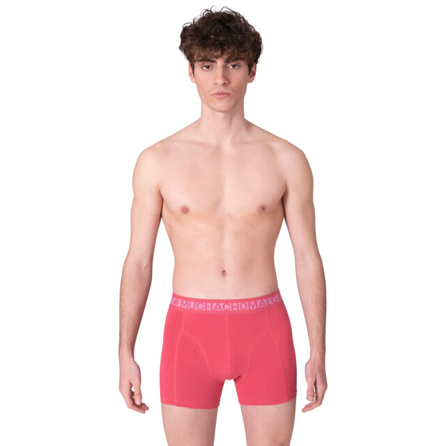 Muchachomalo Heren 2-pack boxershorts effen SOLID1010-660 large Muchachomalo Heren 2-pack boxershorts effen SOLID1010-660 large