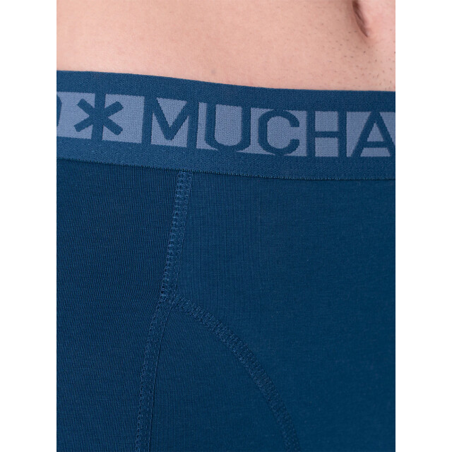 Muchachomalo Heren 2-pack boxershorts effen SOLID1010-664 large Muchachomalo Heren 2-pack boxershorts effen SOLID1010-664 large