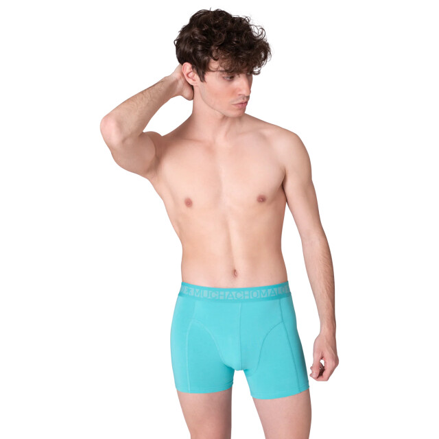 Muchachomalo Heren 2-pack boxershorts effen SOLID1010-664 large Muchachomalo Heren 2-pack boxershorts effen SOLID1010-664 large