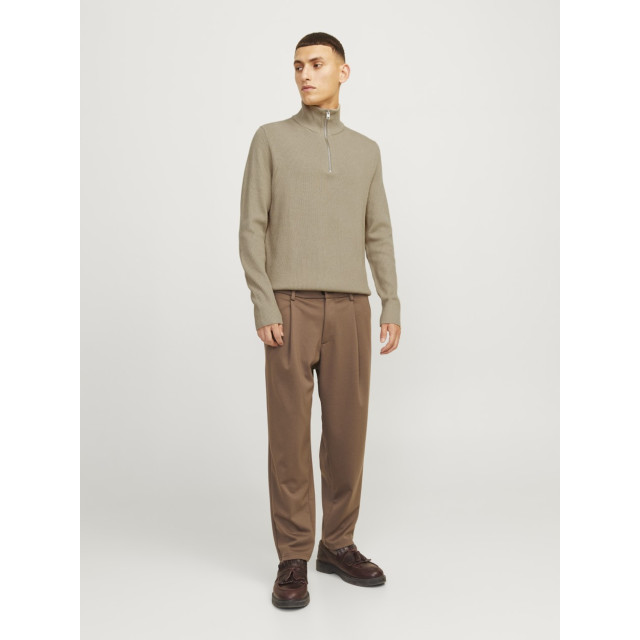 Jack & Jones Jjeperfect knit half zip sn zand 5219.04.0056 large