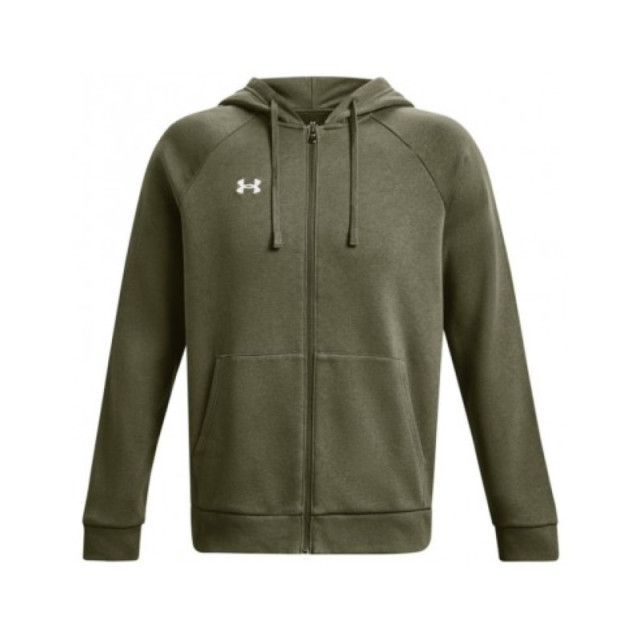 Under Armour Ua rival fleece fz hoodie-grn 1379767-390 Under Armour ua rival fleece fz hoodie-grn 1379767-390 large