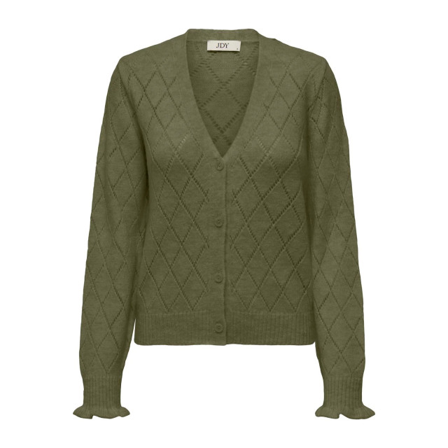 Jacqueline de Yong Letty l/s v-neck struc cardi knt 15309447 large