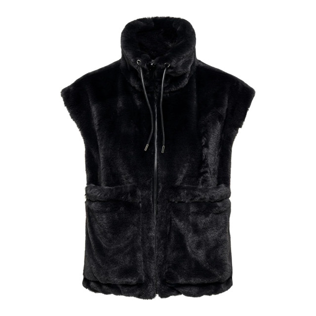 Jacqueline de Yong Esther faux fur waistcoat 15328190 large