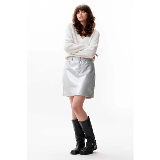 Catwalk Junkie 24020206 vegan leather 5 pocket skirt 2402034206 vegan leather 5 pocket skirt large