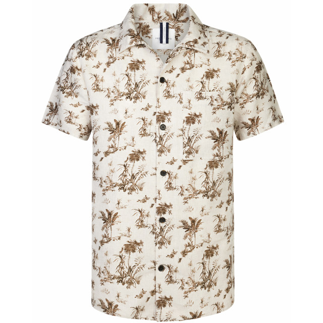 Profuomo Casual overhemd met korte mouwen 094175-001-M large