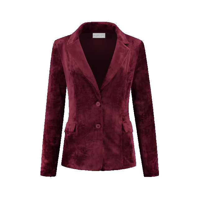 Helena Hart 7425uni blazer velour midi uni wine 7425Uni Blazer Velour Midi Uni Wine large