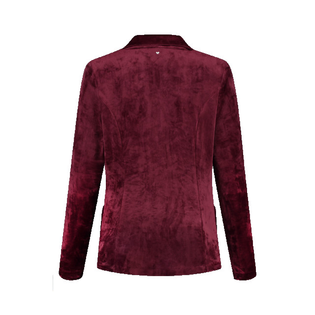 Helena Hart 7425uni blazer velour midi uni wine 7425Uni Blazer Velour Midi Uni Wine large
