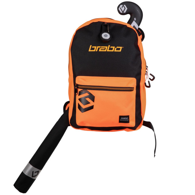 Brabo backpack force orange/white hockey rugzak - 070969_475-ONE large