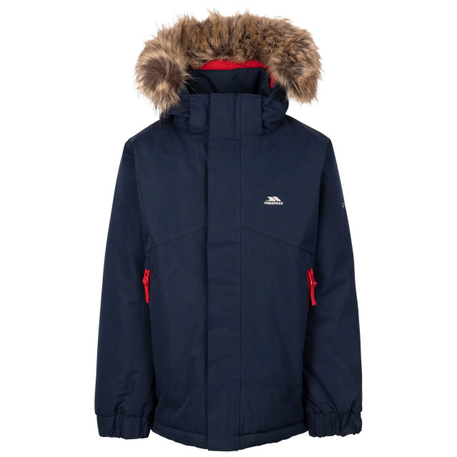 Trespass Wyald waterdichte jas voor kinderen/kinderen UTTP6721_navy large