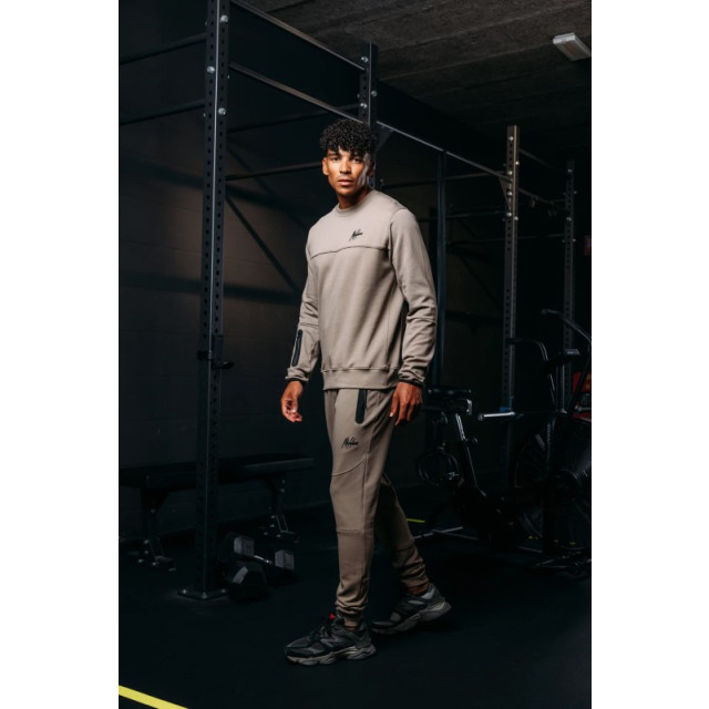 Malelions Sport counter sweater ms1-aw24-23-336 Malelions Sport Counter Sweater Taupe ms1-aw24-23-336 large