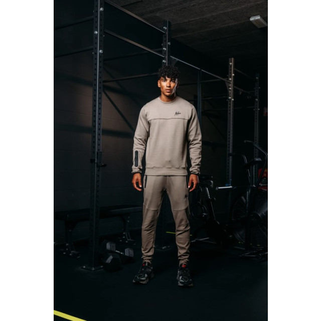 Malelions Sport counter sweater ms1-aw24-23-336 Malelions Sport Counter Sweater Taupe ms1-aw24-23-336 large