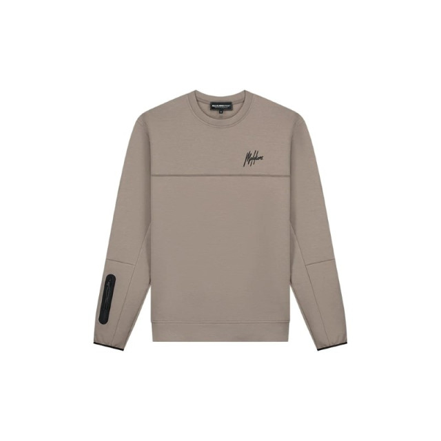 Malelions Sport counter sweater ms1-aw24-23-336 Malelions Sport Counter Sweater Taupe ms1-aw24-23-336 large