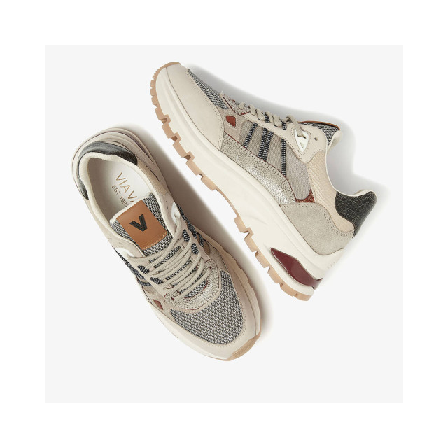 Via Vai VIA VAI Sneakers 60048 LIZ DAE Sneakers Taupe VIA VAI Sneakers 60048 LIZ DAE large