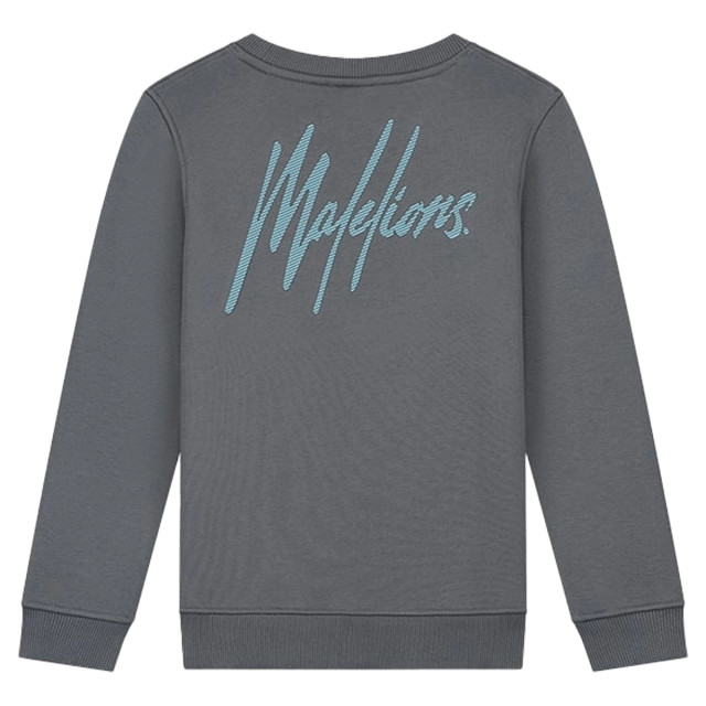 Malelions Striped signature sweater 132239 large