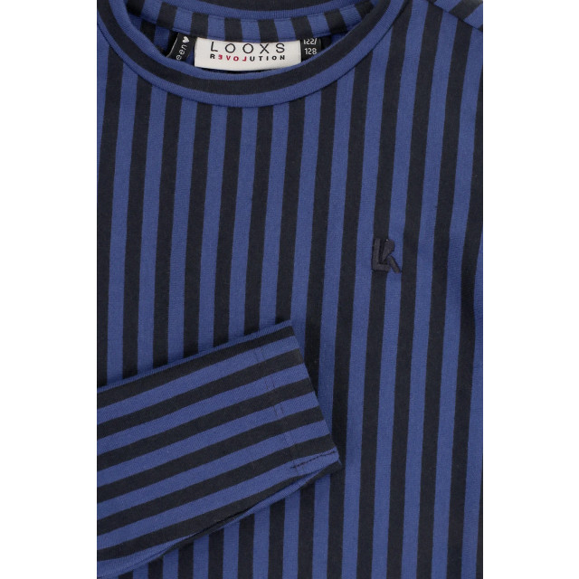 Looxs Revolution Longsleeve slim-fit vertical stripe voor meisjes in de kleur 2431-5406-145 large
