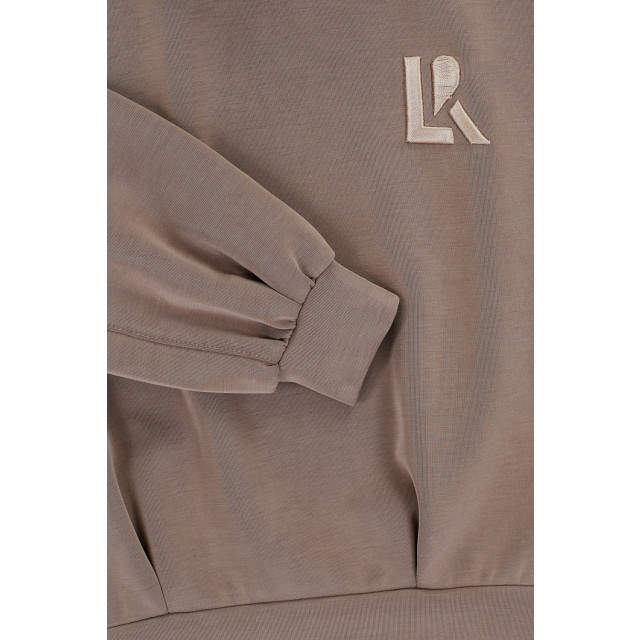 Looxs Revolution Super soft viscose sweater taupe voor meisjes in de kleur 2431-5307-054 large