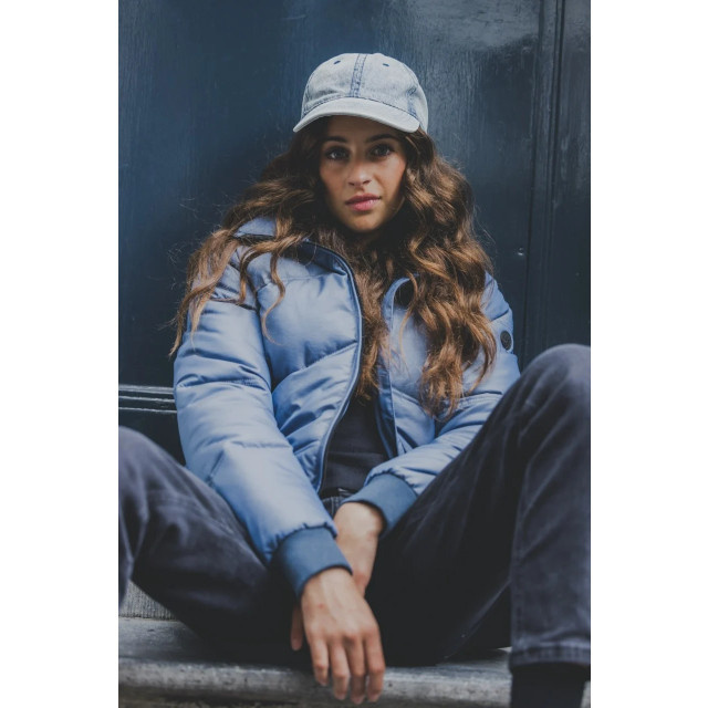 Looxs Revolution Bomber winter jas gewatteerd blue voor meisjes in de kleur 2431-5222-178 large
