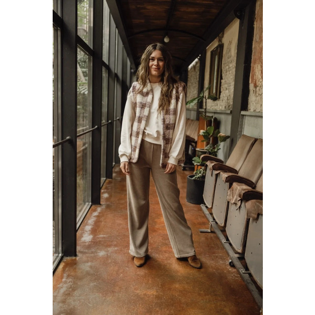 Looxs Revolution Lxs wide leg corduroy stretch voor dames in de kleur 2431-9611-376 large