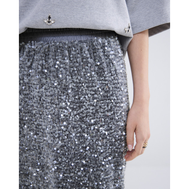 Summum Rok sequins velour pantalons 6s1310-119 6s1310-11936 large
