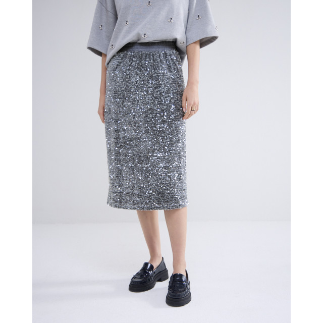 Summum Rok sequins velour pantalons 6s1310-119 6s1310-11936 large