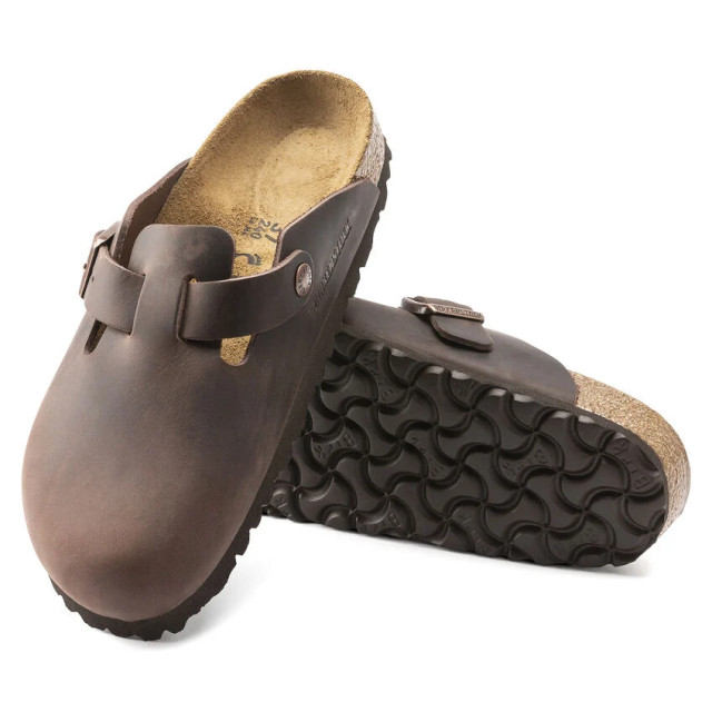 Birkenstock Boston vetleer habana normaal voetbal 860131 large