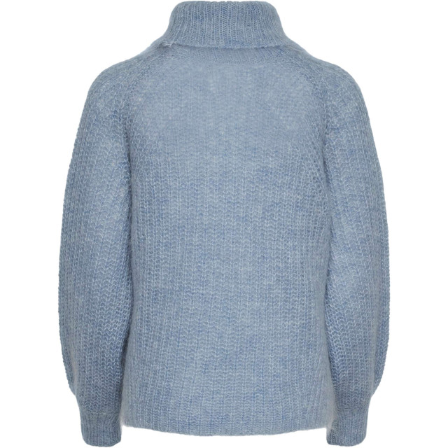 Y.A.S Yaslambi ls knit rollneck pullover s. dusty blue 26028150-226475 large