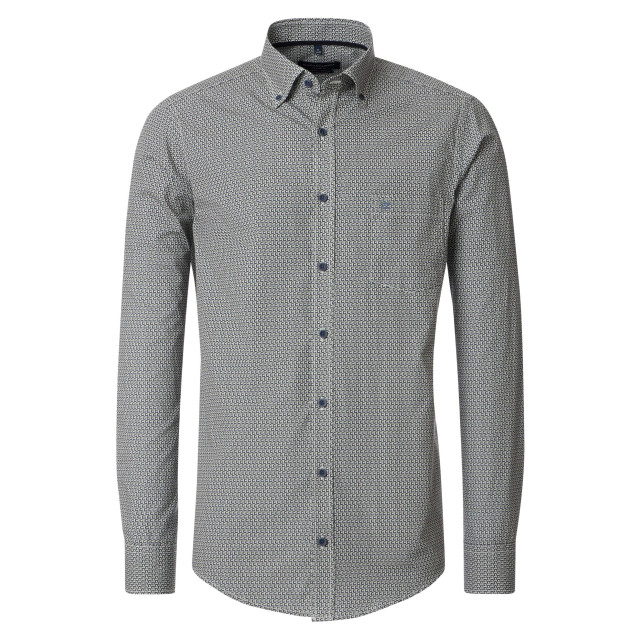 Casamoda Heren overhemd 444304300 300 green milieu Overhemd 444304300 300GreenMilieu large