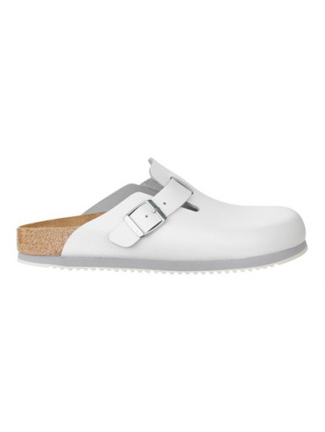 white leather birkenstock boston