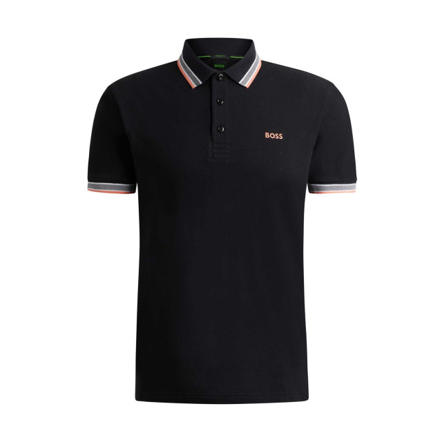 Hugo Boss Polo paddy s24 zwart 50469055 large