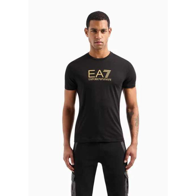 EA7 T-shirt s24 xvii zwart 3DPT08 PJM9Z large