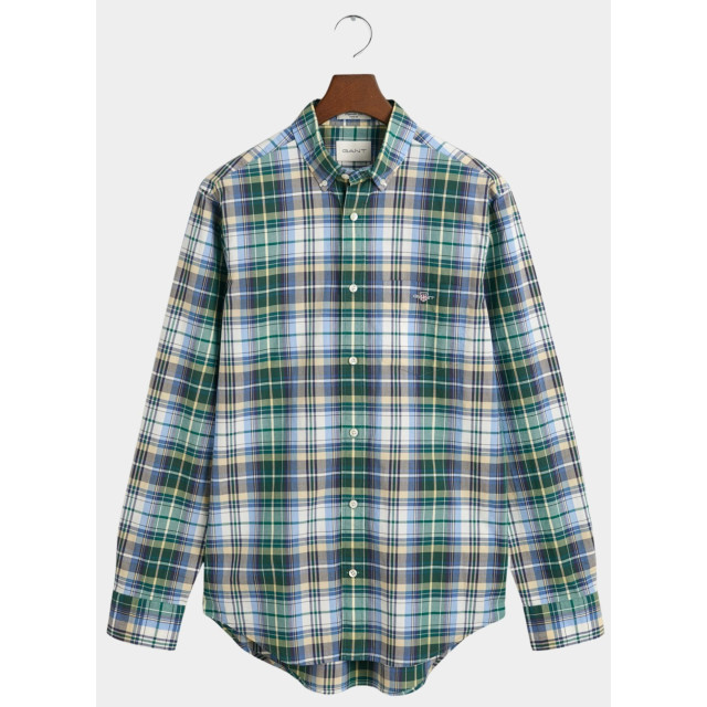 Gant Casual hemd lange mouw poplin tartan check shirt 3240165/373 181713 large