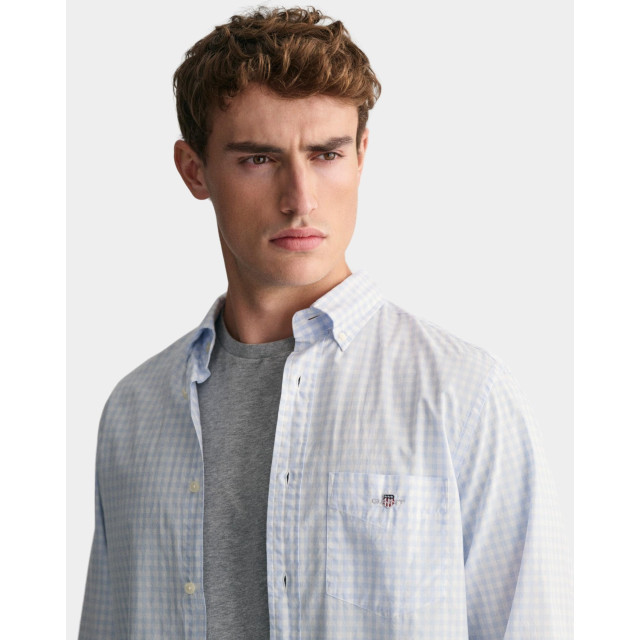 Gant Casual hemd lange mouw poplin gingham shirt 3000120/455 181709 large