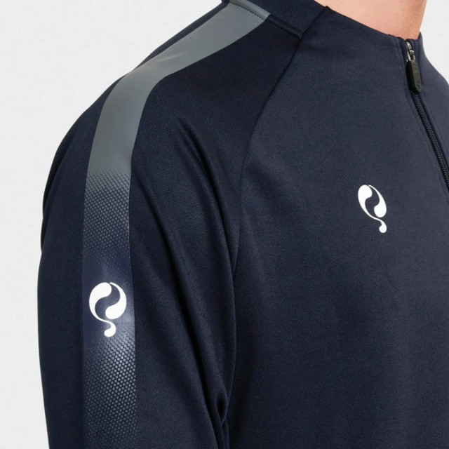 Q1905 Sweater foor navy / grijs / wit QT2905-606-S large