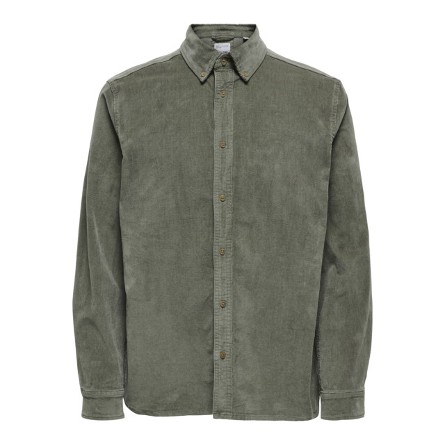 Only & Sons Onsmichael 18w reg cord stretch ls donker 5309.27.0016 large