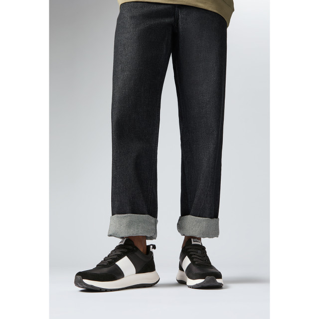 FitFlop F-mode flow sneaker mixed materials IO9 large