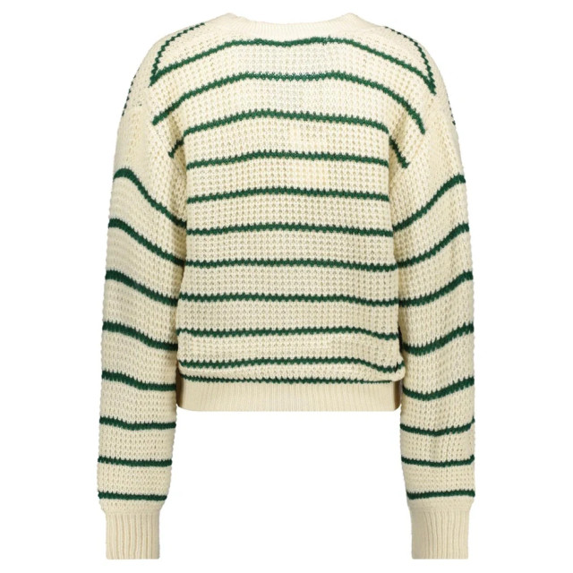 Jacqueline de Yong Ellen l/s v-neck stripe cardigan 15328338 large