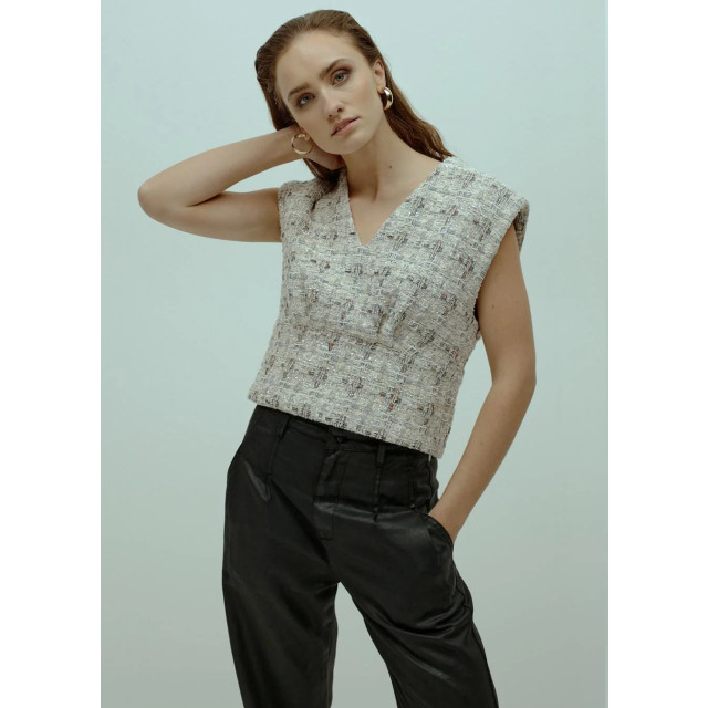 Homage to Denim E flowy coated pleated jeans 8957268001096 large