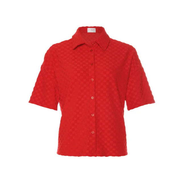 The Lola Club Indy blouse red - Indy blouse red - The Lola Club large