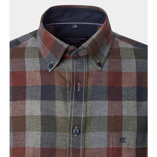 Casamoda Casual hemd lange mouw b.d. casual fit 444305700/453 183223 large