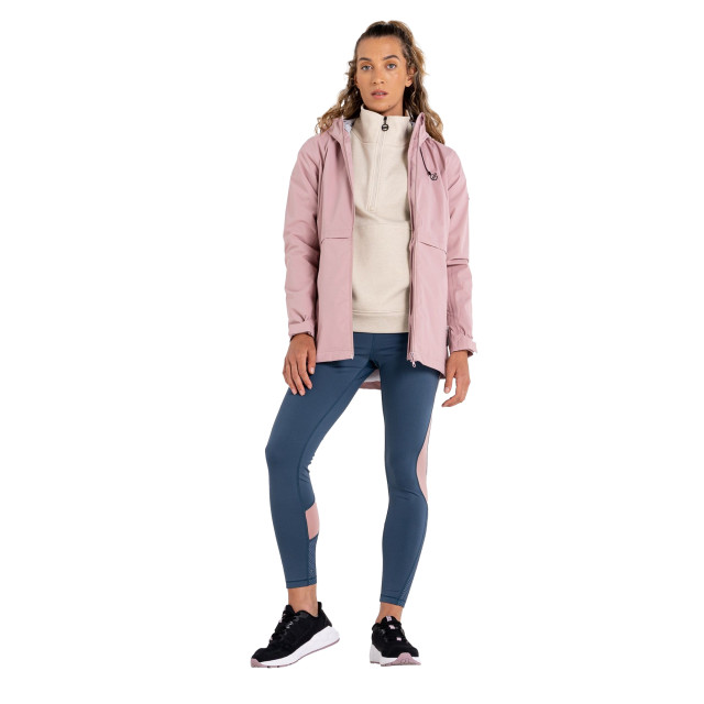 Dare2b Dames switch up gerecycleerd waterdicht jasje UTRG6869_duskyrose large