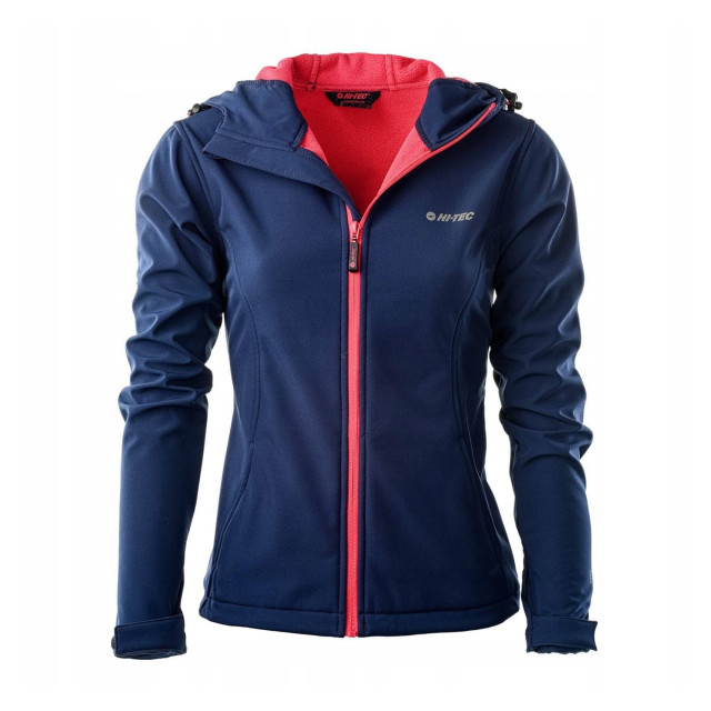 Hi-Tec Dames caria ii softshell jas UTIG2192_navybrightpink large