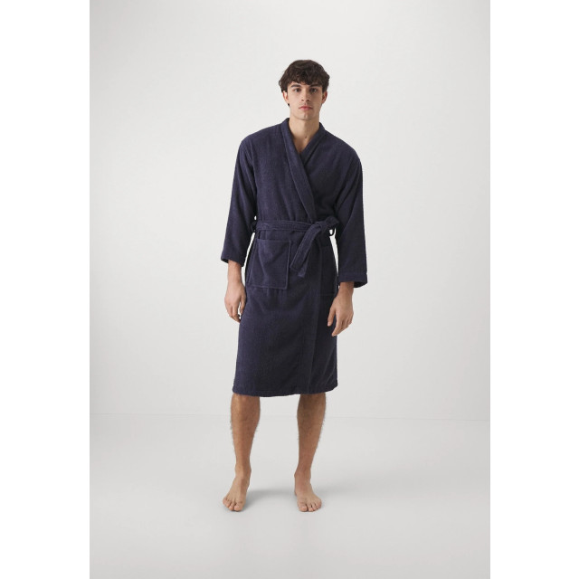 Jack & Jones Badjas heren badstof jacsolid bathrobe donker 12243624-B large