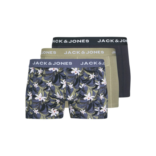 Jack & Jones Heren boxershorts trunks jacmason flower 3-pack 12263713 large