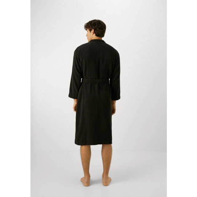Jack & Jones Badjas heren badstof jacsolid bathrobe 12243624-Zwart large
