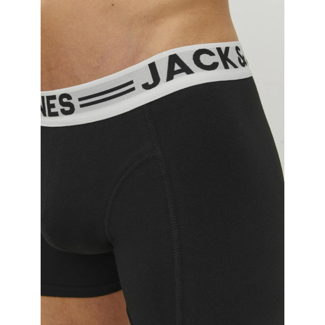 Jack & Jones Heren boxershorts sense zwart/grijs/wit 3-pack 12081832 large